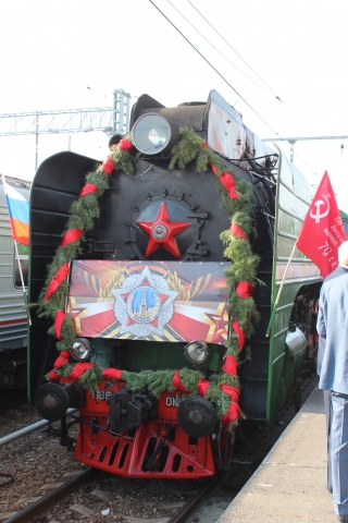Сегодня со станции Курск отправился «Поезд Победы».