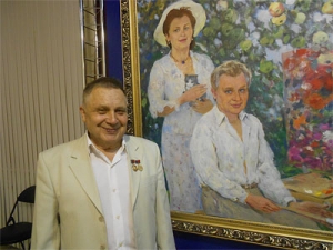 Открытие персональной выставки живописи В.И. Ерофеева